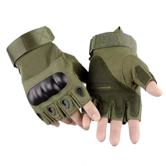 Тактичні рукавиці (без пальців, M)