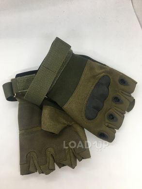 Тактичні рукавиці (без пальців, L)