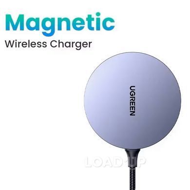 Зарядний пристрій UGREEN CD245 Charger (MagSafe, Type-C, бездротовий)