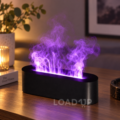 Аромадифузор-зволожувач повітря LoadUP JSQ01 (USB, підсвітка, чорний)