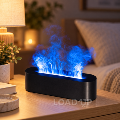 Аромадифузор-зволожувач повітря LoadUP JSQ01 (USB, підсвітка, чорний)