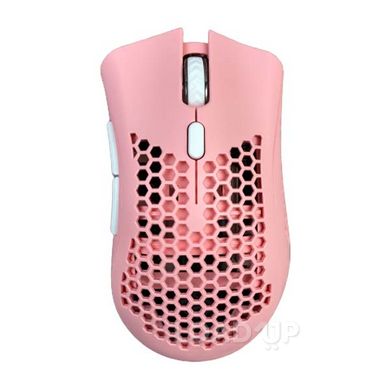 Бездротова ігрова мишка K-Snake BM600 (Micro-USB, 2.4G, RGB, Pink)
