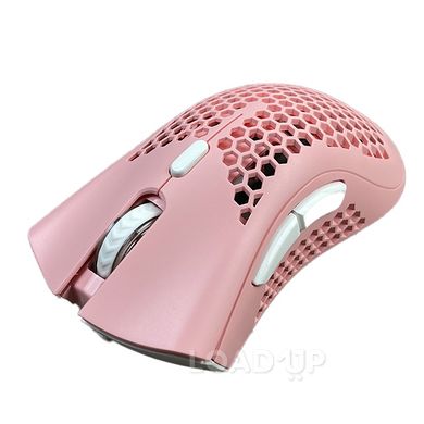 Бездротова ігрова мишка K-Snake BM600 (Micro-USB, 2.4G, RGB, Pink)