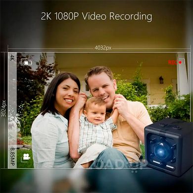 Мини экшн-камера Jakcom CC2 (2К, 300 мАг, 10 грамм)