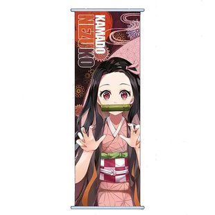 Аніме гобелен Незуко Камадо / Nezuko Kamado "Demon Slayer" (70x30 см)