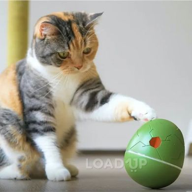 Розумна іграшка годівниця для собак, котів Cheerble Wicked Egg (300 мАг, автоматична робота, зелена)