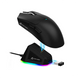 Беспроводная игровая мышка Attack SHARK X11 (22000DPI, 2.4G, BT5.2, Type-C, PAW3311, док-станция с RGB, black)