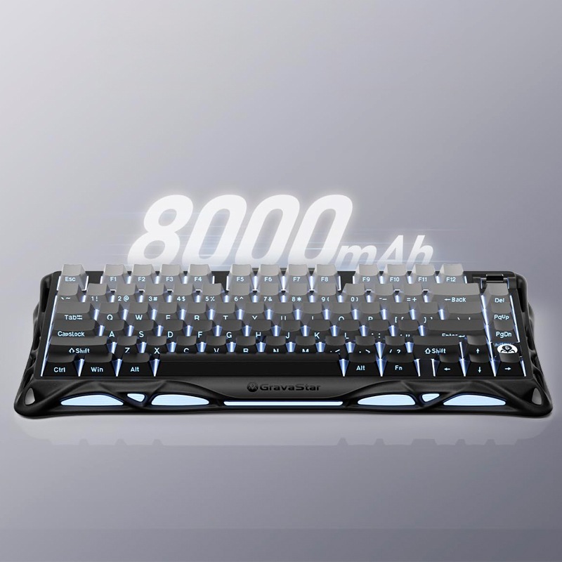 GravaStar Mercury K1 tri-mode RGB клавіатура фото 4