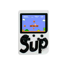 Портативная игровая приставка SUP Portable (2.6 дюйма, 400 в 1, 1020 мАч, белая)
