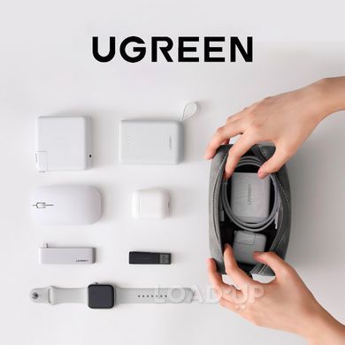 Органайзер для кабелів та електроніки Ugreen LP285 (Сірий)