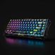 Бездротова клавіатура GravaStar Mercury K1 Lite (Transparent Black)