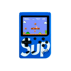 Портативная игровая приставка SUP Portable (2.6 дюйма, 400 в 1, 1020 мАч, синяя)