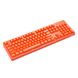 Механическая клавиатура Ajazz DKM-150 (104 клавиши, Blue switches, Orange)