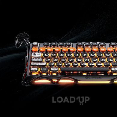 Беспроводная клавиатура GravaStar Mercury K1 Pro (Cyberflare)