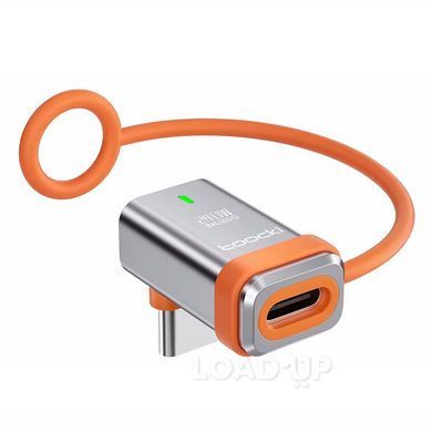 Адаптер Toocki USB Type‑C 240W PD 3.1 (1 / 5) - LOADUP.COM.UA Адаптер Toocki USB Type‑C 240W PD 3.1 (Штере - Разъем, Угловой 90 градусов)