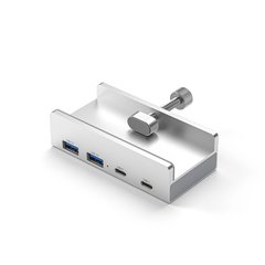 USB хаб, докстанція зі швидкою зарядкою XHX U010 (4 у 1)