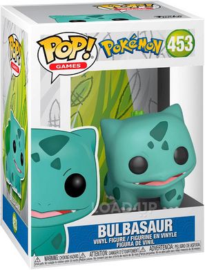 Колекційна фігурка Бульбазавр / Bulbasaur "Pokemon" - Funko POP (453)