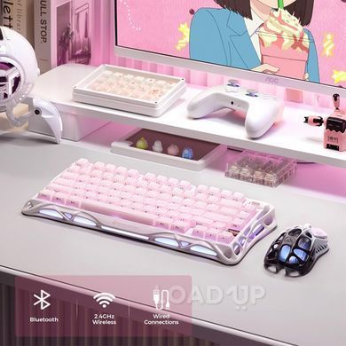 Ігрова клавіатура GravaStar Mercury K1 (Pink)