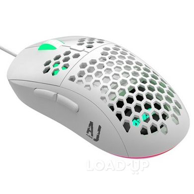 Игровая мышка Ajazz AJ380R (6 клавиш, 12400DPI, White)