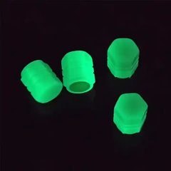 Флуоресцентні ковпачки на ніпель (Зелений), 2шт.