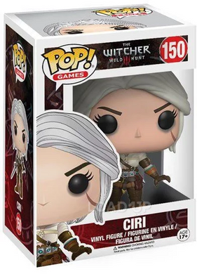 Колекційна фігурка Цирі / Ciri "The Witcher 3" - Fanko POP (150)