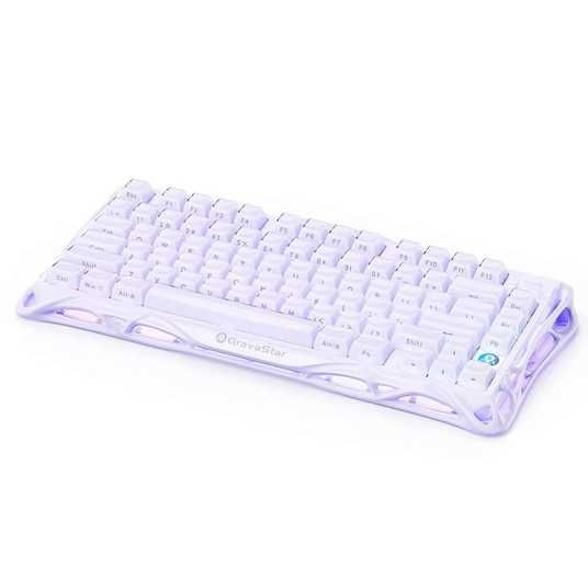 Ігрова клавіатура GravaStar Mercury V75 (Lavender Purple) - Купити