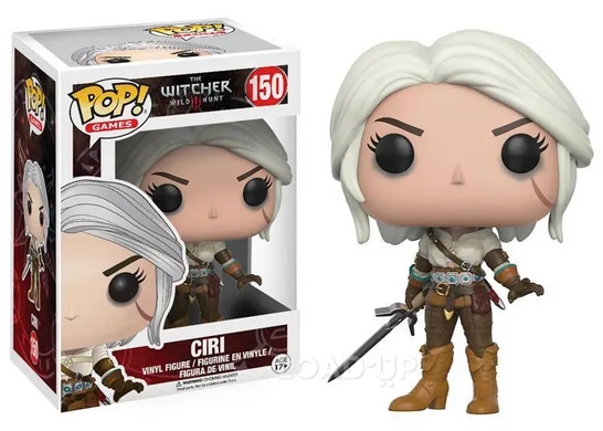Колекційна фігурка Цирі / Ciri "The Witcher 3" - Fanko POP (150)