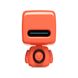 Портативная беспроводная колонка "Робот" (micro USB, Bluetooth, 900 мАч, оранжевый)