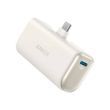 Павербанк Anker Nano A1653 (5000 мАг, 22.5W, вбудований USB-C, Білий)