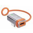 Адаптер Toocki USB Type‑C 240W PD 3.1 (Штекер - Разъем, Угловой, Центральный)