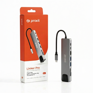 USB Type-C хаб, концентратор с быстрой зарядкой (Ethernet, HDMI, 8 в 1)