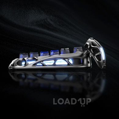 Беспроводная клавиатура GravaStar Mercury K1 Pro (Interstellar Silver)