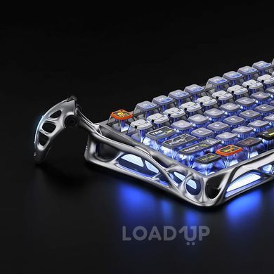 Беспроводная клавиатура GravaStar Mercury K1 Pro (Interstellar Silver)