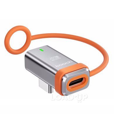 Адаптер Toocki USB Type‑C 240W PD 3.1 (1 / 5) - LOADUP.COM.UA Адаптер Toocki USB Type‑C 240W PD 3.1 (Штекер - Разъем, Угловой, Центральный)
