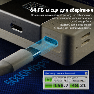 Ретро повербанк Trozk TP-09 (10000mAh, PD22.5W) (3 / 5)