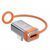 Адаптер Toocki USB Type‑C 240W PD 3.1 (Штекер - Разъем, Угловой, Центральный)