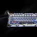 Беспроводная клавиатура GravaStar Mercury K1 Pro (Interstellar Silver)