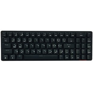 Беспроводная механическая клавиатура Ajazz AK692 (2500 мАч, Blue switches, RGB, Black)