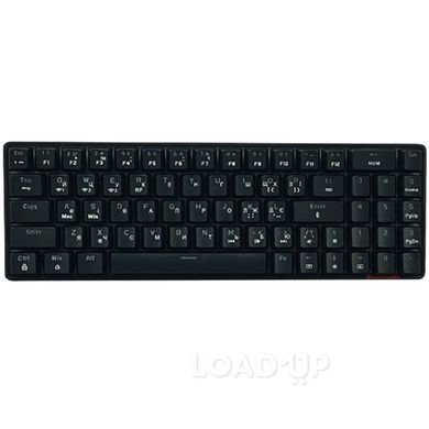 Беспроводная механическая клавиатура Ajazz AK692 (2500 мАч, Red switches, RGB, Black)