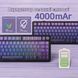 Беспроводная механическая клавиатура&zwnj; Attack SHARK X85 (82 клавиши, BT, 2.4 ГГц, USB Type-C,&zwnj; Grape Purple Gradient)
