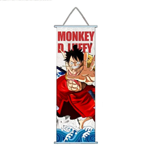Аніме гобелен Манкі Д. Луффі / Monkey D. Luffy "One Piece" (70x30 см)