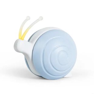 Розумна іграшка для котів Cheerble Wicked Snail CWJ02 (200 мАг, світиться, синя)