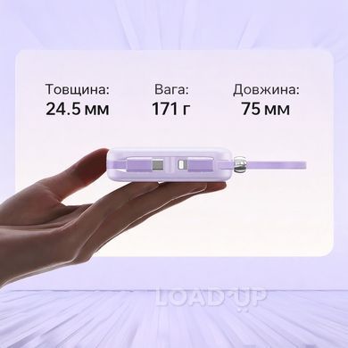 Повербанк AWEI P560L (10000mAh, 22.5W, Чорний)