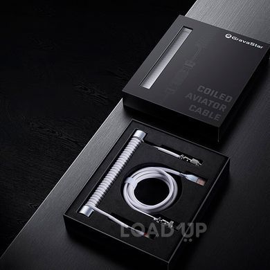 Кабель GravaStar Coiled Aviator USB-C (Black) (4 / 5)