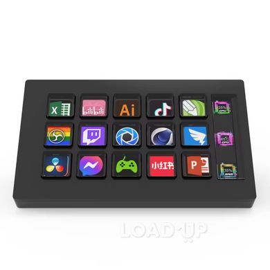 Контролер для стрімінгу, командна панель для ПК Stream Deck HSV293-S (LCD, USB Type-C)