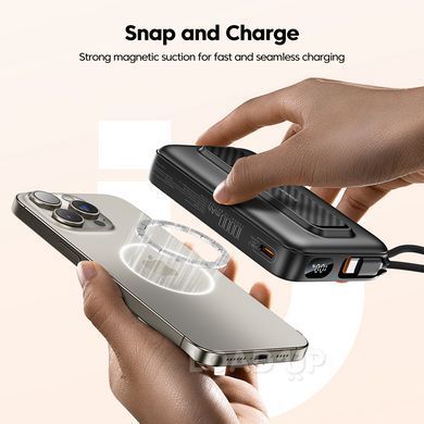 PawerBank Toocki MagSafe 10000 mAh з підставкою (4 / 5)