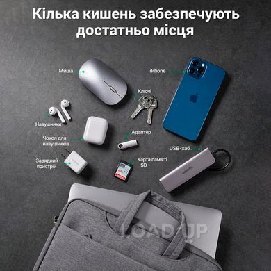 Сумка для ноутбука UGREEN LP437 Laptop Bag 13"-13.9" (Сірий)