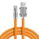 Силиконовый кабель USB Type-C (1 м, оранжевый)
