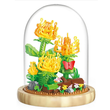 Конструктор цветы в колбе Js toys P1175 (хризантемы)