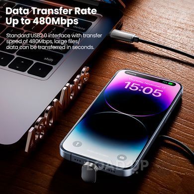 Кабель Toocki с U-образным разъёмом (1,8 м, USB-C)